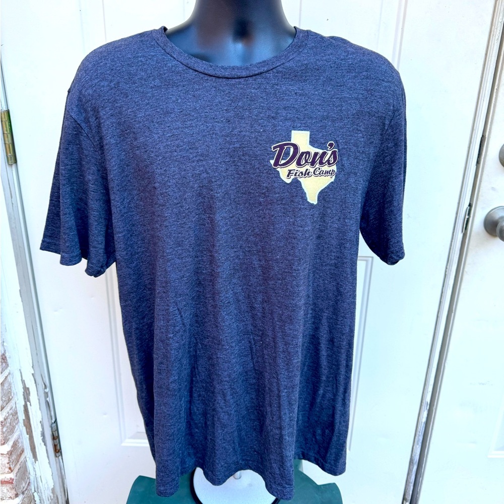 Very Important Tee, Don’s Fish Camp, Short Sleeve, Grey, Shirt, Size XL